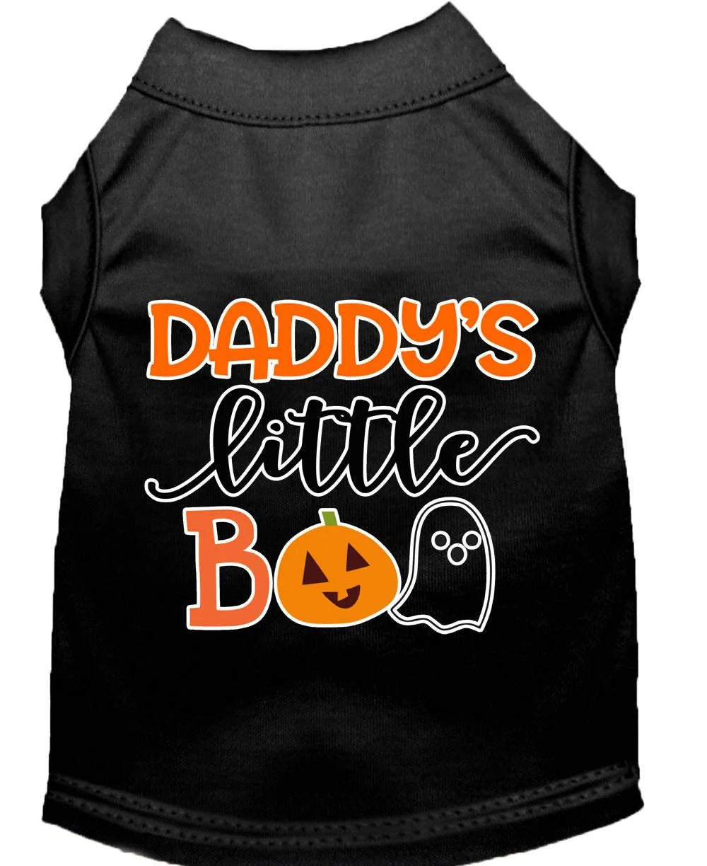 "Daddy's Little Boo" Dog T-Shirt - Trendy Dog Boutique