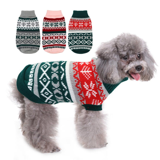 Christmas Dog Sweater - Trendy Dog Boutique