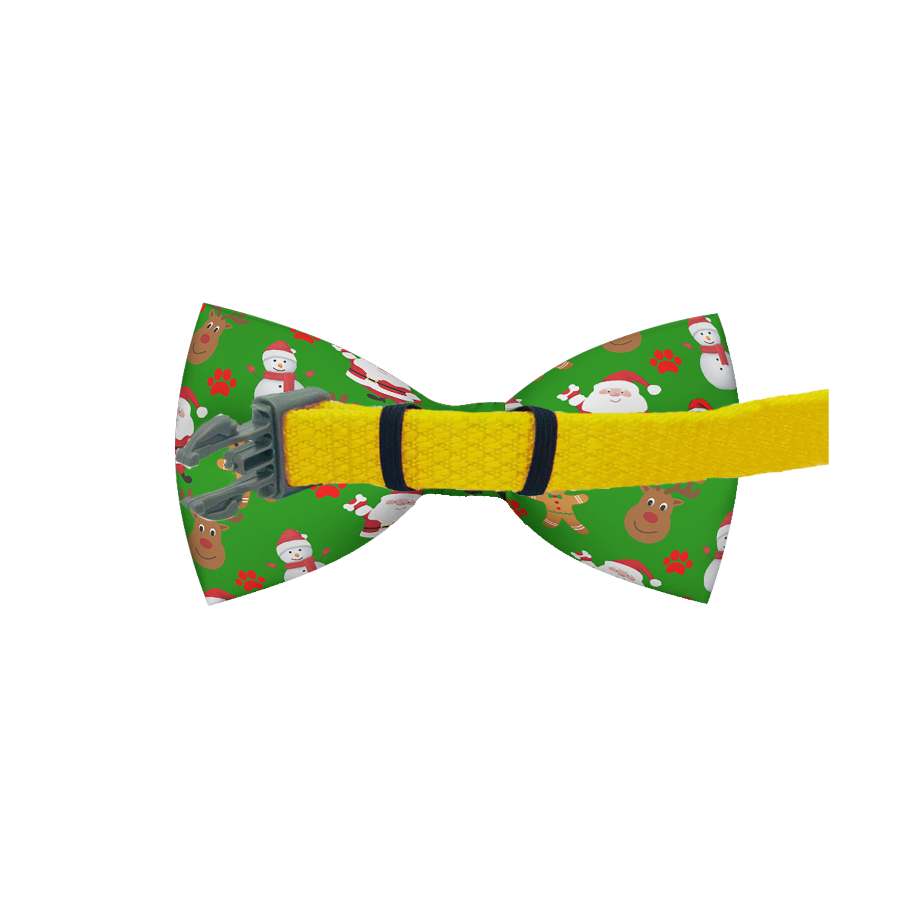 Christmas Festive Green Holiday Dog Bow Tie - Trendy Dog Boutique