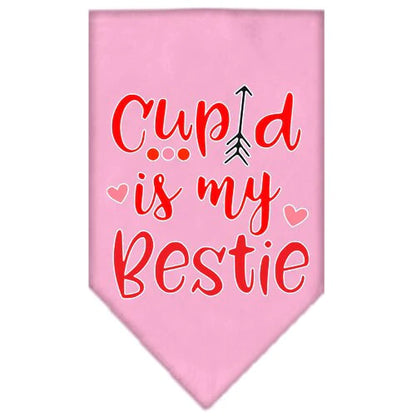 Cupid Is My Bestie Bandana - Trendy Dog Boutique