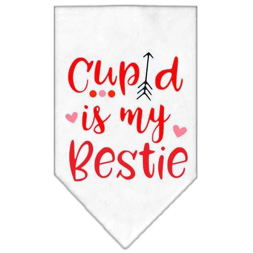 Cupid Is My Bestie Bandana - Trendy Dog Boutique