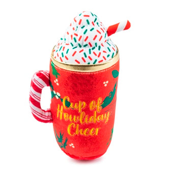 Howliday Cheer Mug Christmas Dog Toy - Trendy Dog Boutique