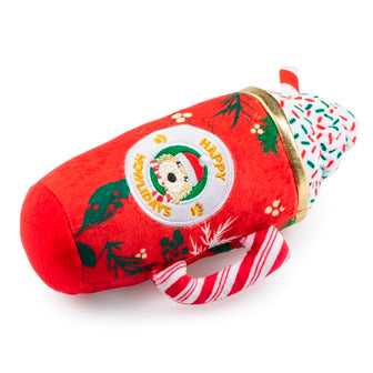 Howliday Cheer Mug Christmas Dog Toy - Trendy Dog Boutique