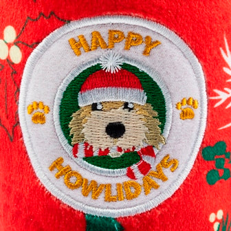 Howliday Cheer Mug Christmas Dog Toy - Trendy Dog Boutique