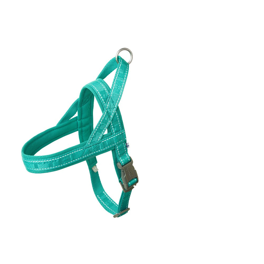 Hurtta Casual ECO Padded Dog Harness, Peacock - Trendy Dog Boutique