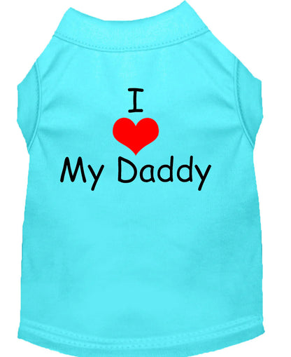 "I Love My Daddy " Dog Shirt - Trendy Dog Boutique