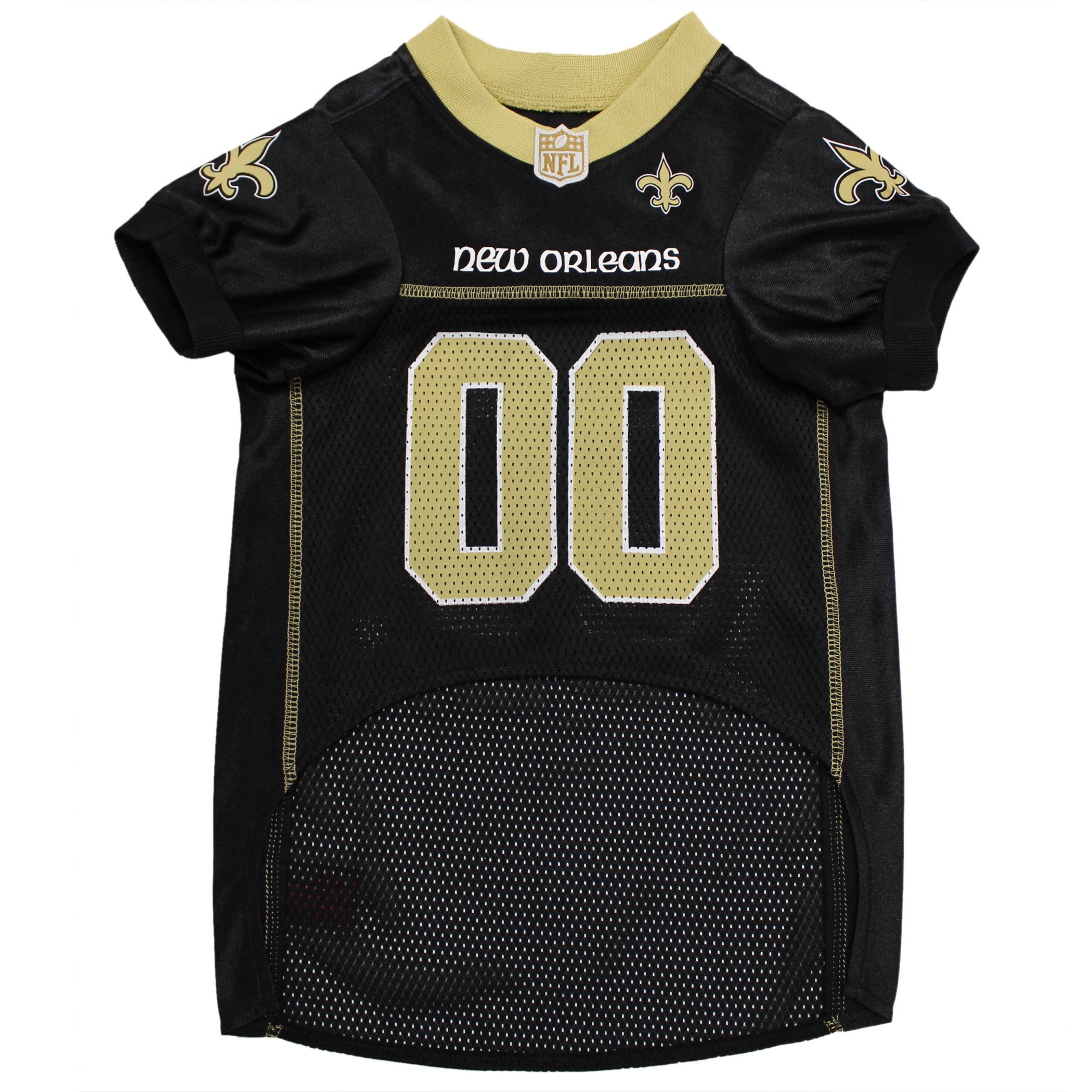 New Orleans Saints Mesh Dog Jersey Dog Toys Gifts TDB