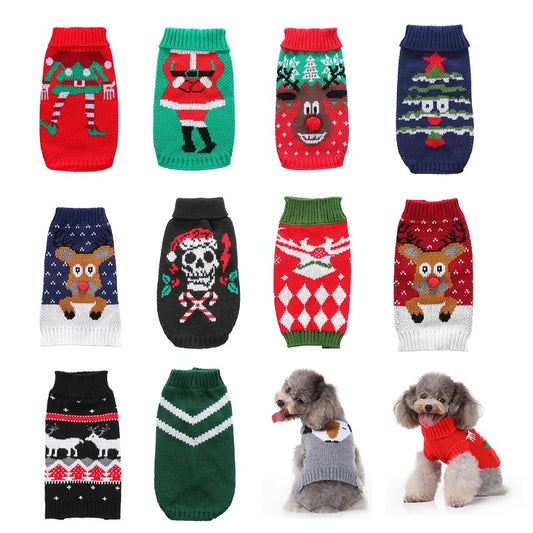 Festive Holiday Dog Sweaters - Trendy Dog Boutique