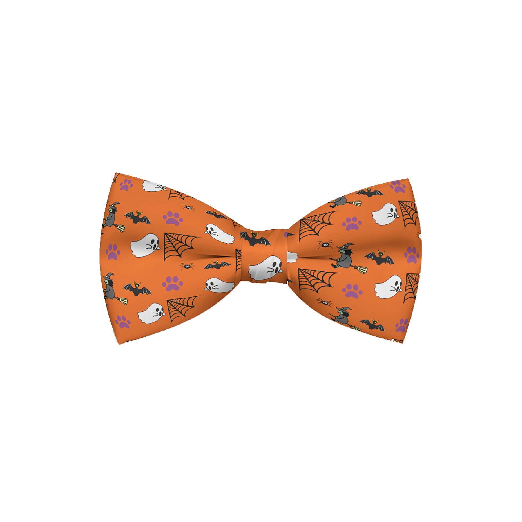 Halloween Orange Dog Bow Tie - Trendy Dog Boutique