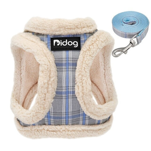 Winter Dog Harness Vest and Leash Set - Trendy Dog Boutique