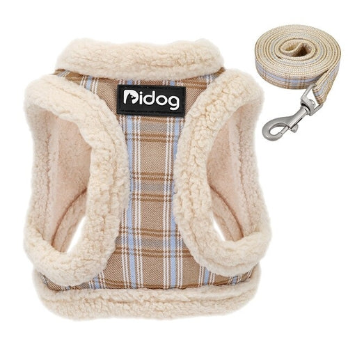 Winter Dog Harness Vest and Leash Set - Trendy Dog Boutique