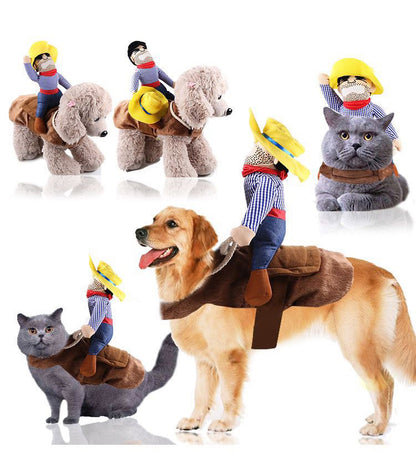 'Yeepaw' Cowboy Halloween Dog Costume - Trendy Dog Boutique