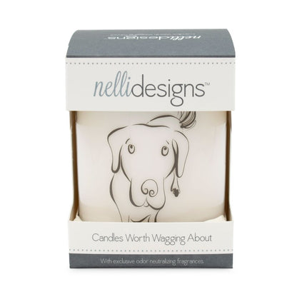 Big Stick Cedar Dog Jar Candle, Packaging - Trendy Dog Boutique