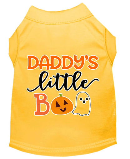 "Daddy's Little Boo" Dog T-Shirt - Trendy Dog Boutique