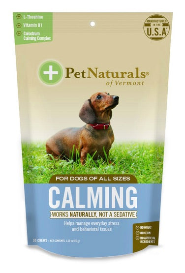 Pet Naturals of Vermont Calming for Dogs - Trendy Dog Boutique