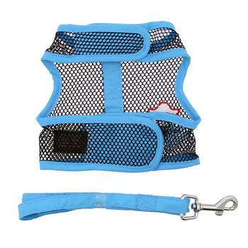 Cool Mesh Under the Sea Dog Harness, Bottom View, Flat - Trendy Dog Boutique