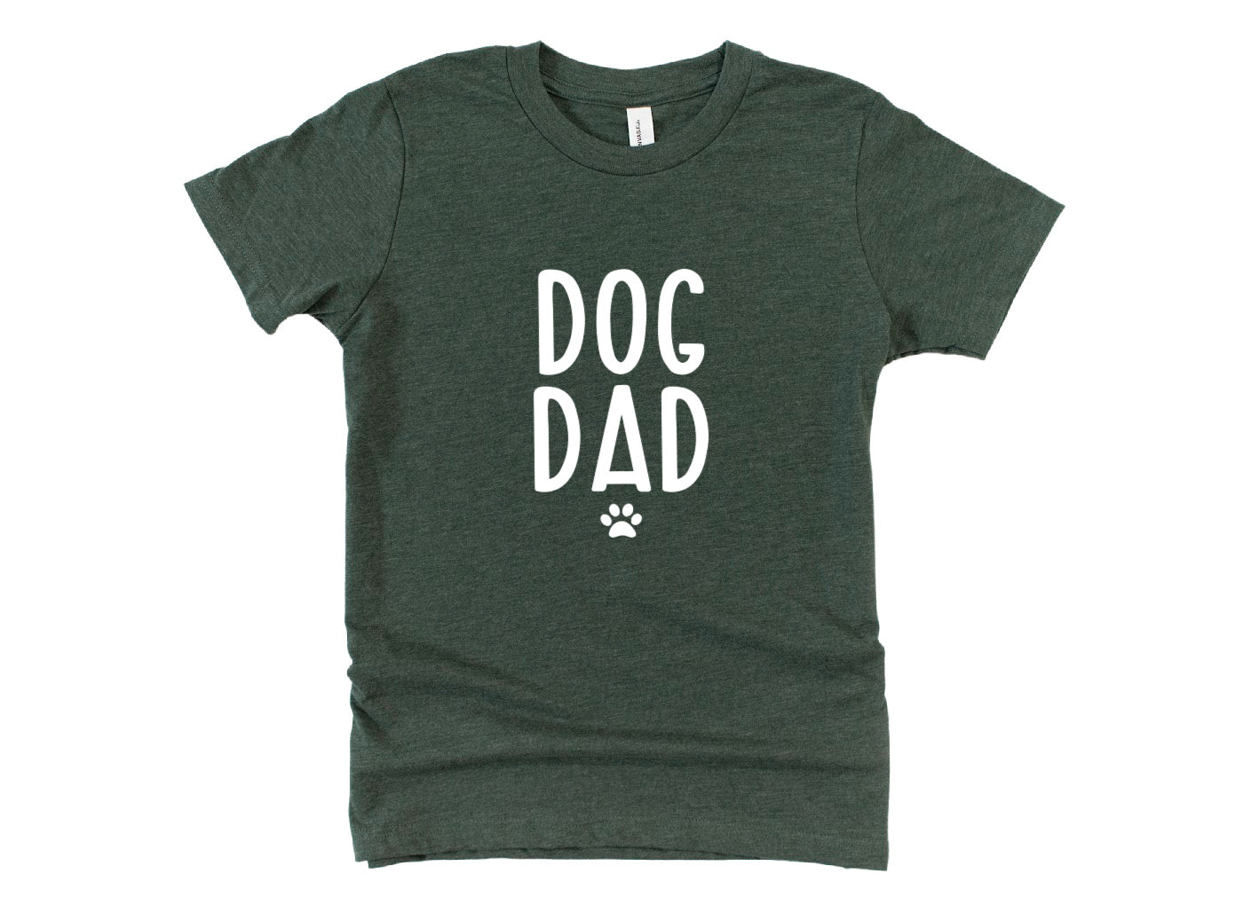 Dog Dad Printed T-Shirt - Trendy Dog Boutique