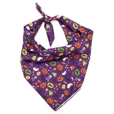 Fright Night Halloween Bandana - Trendy Dog Boutique