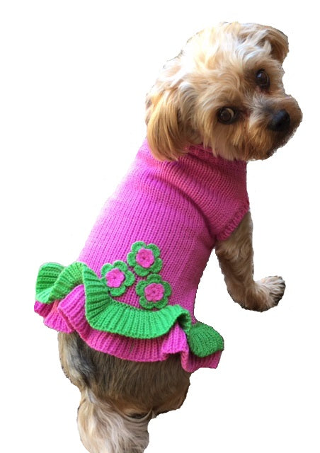 Girly Girl Dog Sweater