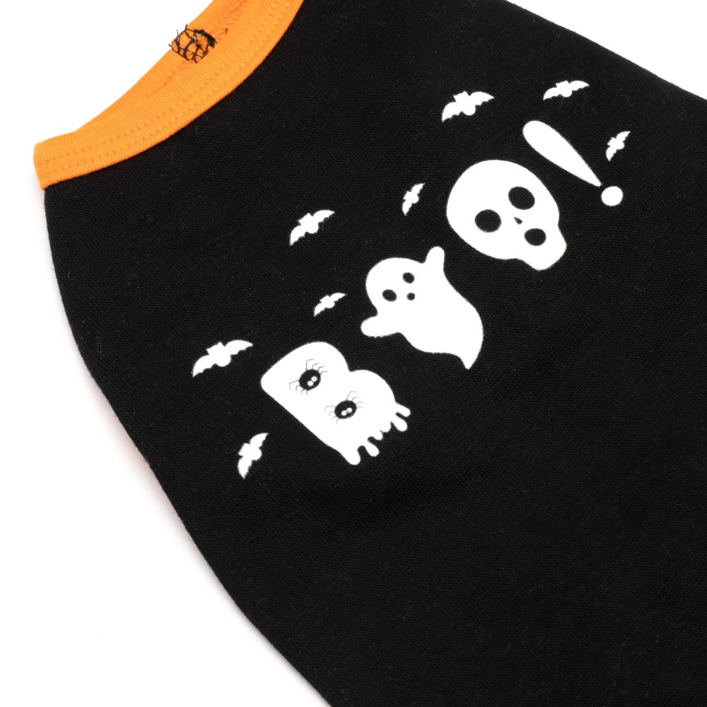 Glow in the Dark Boo Halloween Dog T-Shirt - Trendy Dog Boutique