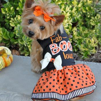 FabBOOlous Halloween Dog Dress - Trendy Dog Boutique