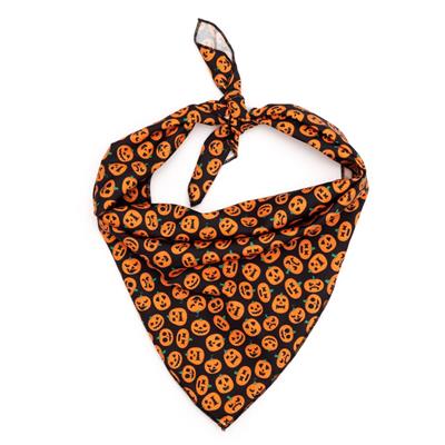 Jack O Lantern Halloween Bandana - Trendy Dog Boutique