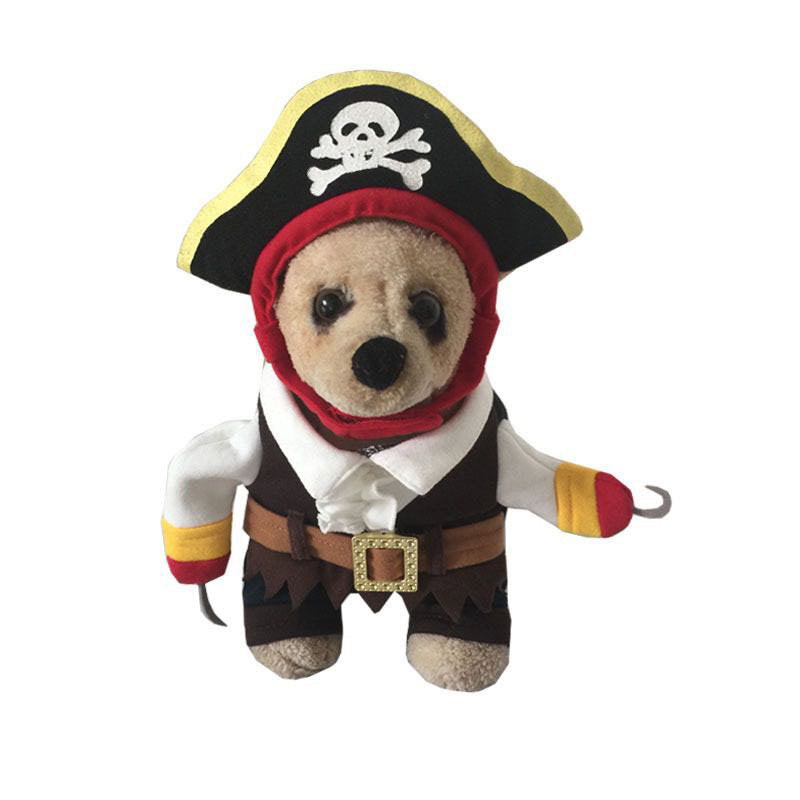 'Captain Snuggles' Pirate  Dog Halloween Costume - Trendy Dog Boutique