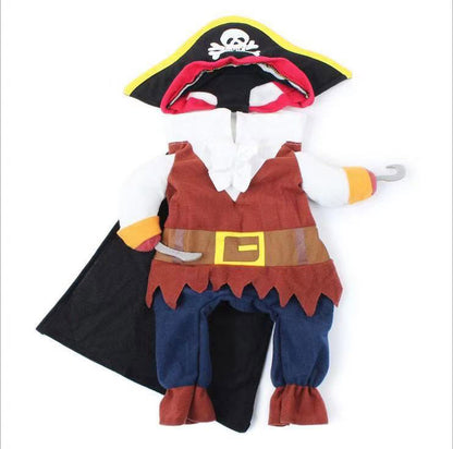 'Captain Snuggles' Pirate  Dog Halloween Costume - Trendy Dog Boutique