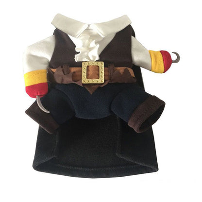 'Captain Snuggles' Pirate  Dog Halloween Costume - Trendy Dog Boutique