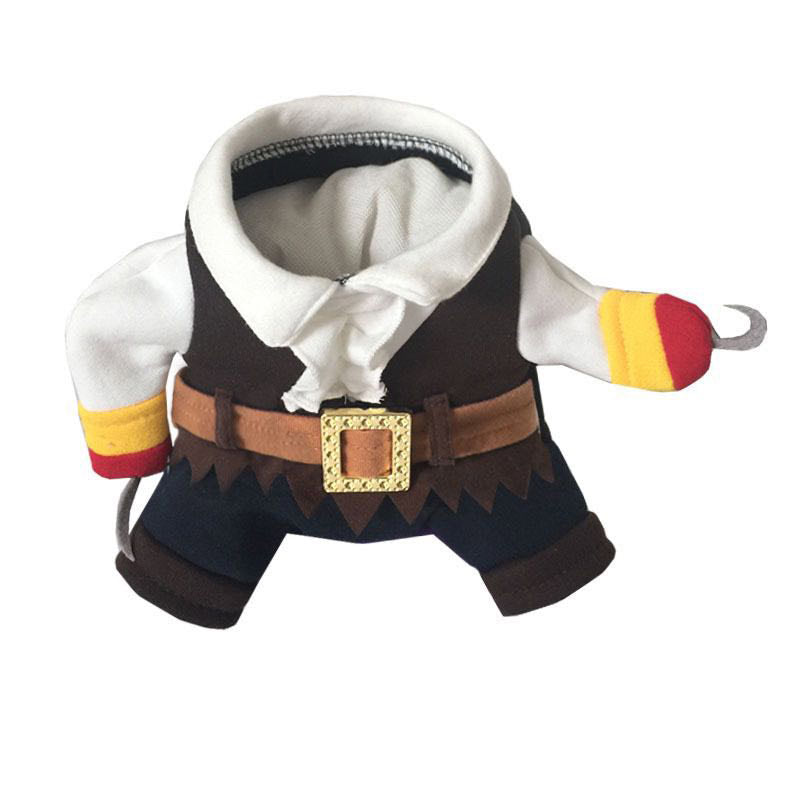 'Captain Snuggles' Pirate  Dog Halloween Costume - Trendy Dog Boutique