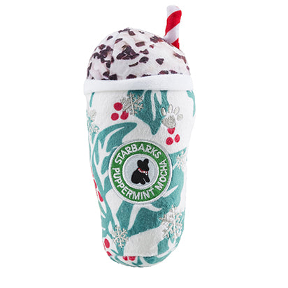 Starbarks Puppermint Mocha - Holly Print Cup - Trendy Dog Boutique