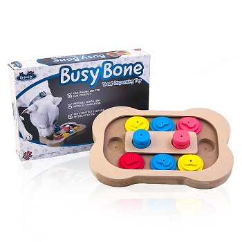 Brainiac Busy Bone™ Interactive Pet Toy - Trendy Dog Boutique