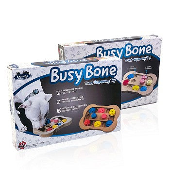 Brainiac Busy Bone™ Interactive Pet Toy - Trendy Dog Boutique