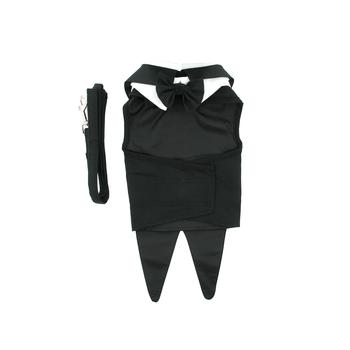 Dog Harness Tuxedo, Bottom View - Trendy Dog Boutique